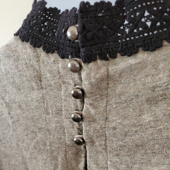 DOUBLE D RANCH Embroidered Western Top Long Sleeve Shirt Blouse - Picture 5 of 12